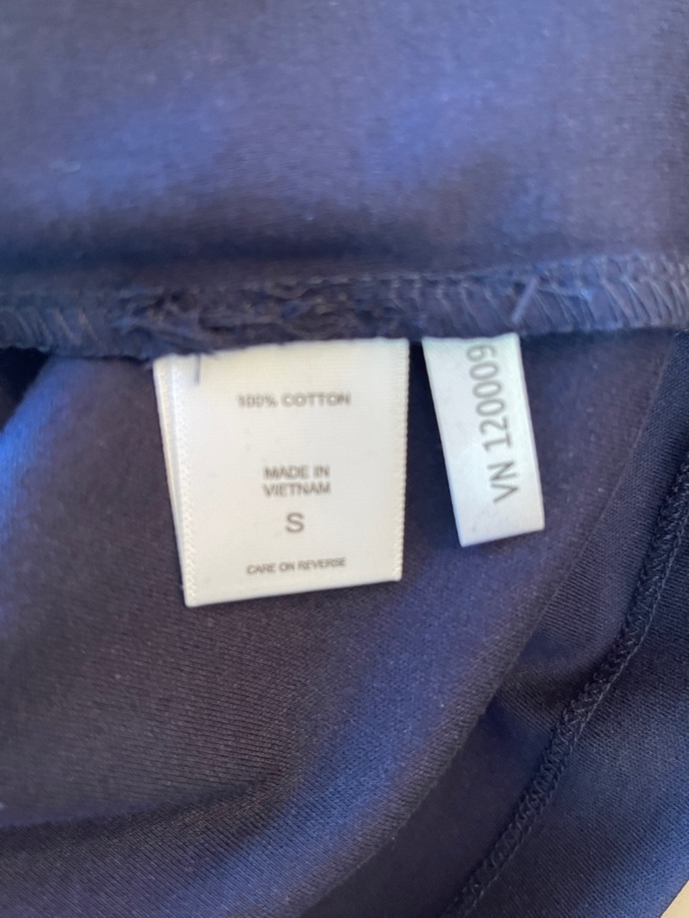 NY&CO NAVY SNAP FRONT SHORT SLEEVE DRESS - Picture 9 of 10